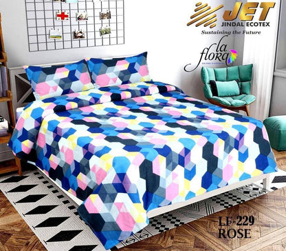 Hexa Duo Microfiber Bedsheet Set
