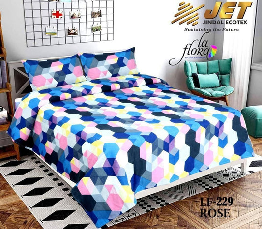 Hexa Duo Microfiber Bedsheet Set